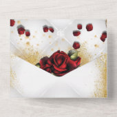 ALL IN ONE Sweet 16 Quince Invitation de l'événeme (Verso)