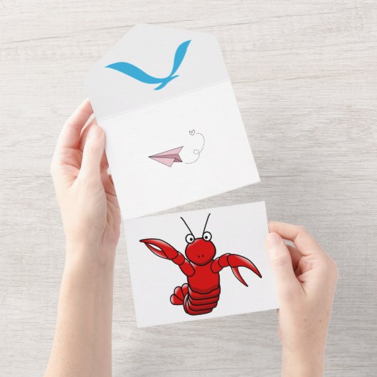 All-in-One Trouw Uitnodiging (Afscheurbaar)