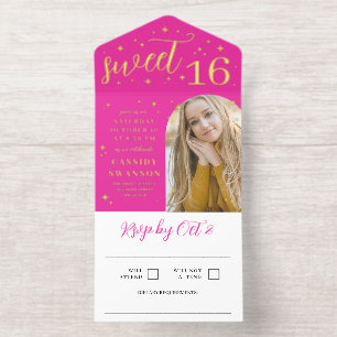  ALL IN ONE UITNODIGING