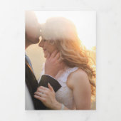 All-in-One Wedding Invitation Suite Drieluik Uitnodiging (Cover)