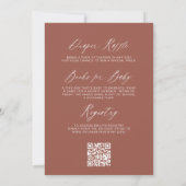 All in One Wildflower Baby in Bloom Herfstdouche Kaart (Achterkant)