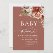 All in One Wildflower Baby in Bloom Herfstdouche Kaart (Voorkant)