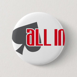 All In Pik Spades Ronde Button 5,7 Cm