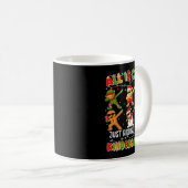 All Is Calm Just Kidding This Is Kindergarten Chri Koffiemok (Voorkant rechts)