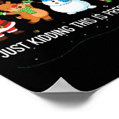 All Is Calm Just Kidding This Is Pre-k Preschool T Poster (Hoek)