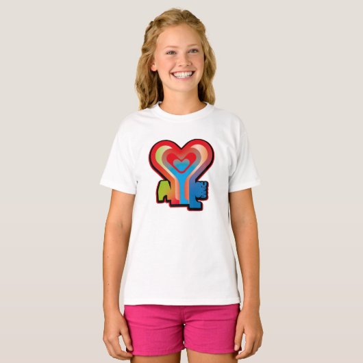 ALL LOVES BY MASANSER T-SHIRT (Voorkant volledig)