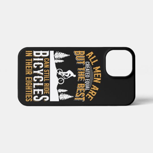 All Men Are Created Equal Bicycles Cycling iPhone Hoesje (Achterkant horizontaal)