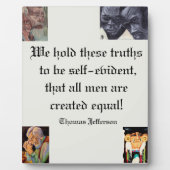 ALL MEN ARE EQUAL  FOTOPLAAT (Voorkant)