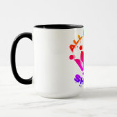 All Mighty She Fly Koffiebeker Meerkleurig Ontwerp Mok (Links)