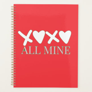 ALL MINE XOXO Valentine Shirt - Minimal Love Desig