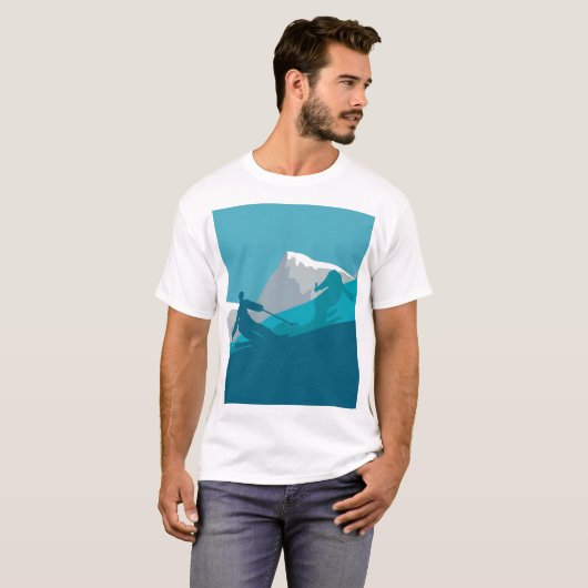 All Mountain Skiing T-shirt (Voorkant volledig)