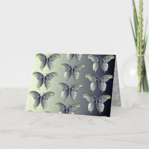 All Occasion Butterfly Graphic Blank Kaart