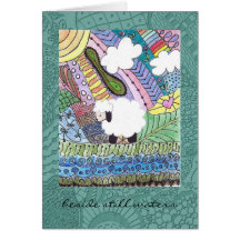 All Occasion Card met Sheep