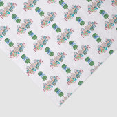 All Occasion Chinoiserie Ginger Jar Topiary Tissuepapier (Detail)