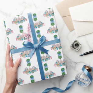 All Occasion Chinoiserie Ginger Jar Topiary Wrappi Cadeaupapier