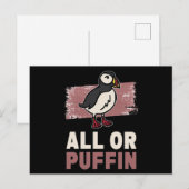 All Or Puffin Puffin Briefkaart (Voorkant / Achterkant)