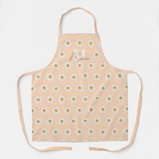 All-over Daisy Floral Schort – Schattigee botanisc (Voorkant)