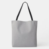 All-over-muzikale, moderne black tote bag (Achterkant)