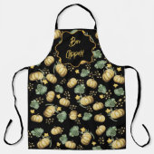 All-Over Print Apron Bon appétit con Calabaza Schort (Voorkant)
