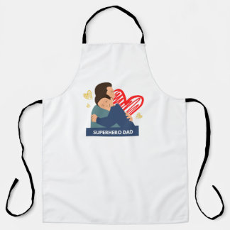 All-Over Print Apron for Dad Schort