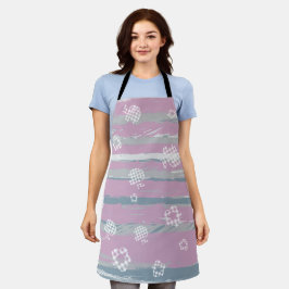 All‑Over Print Apron – Gingham Orchard Schort