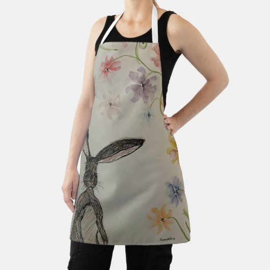 All-over Print Apron, medium Apron Schort (Insitu)