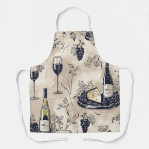 All-over Print Apron, medium Schort