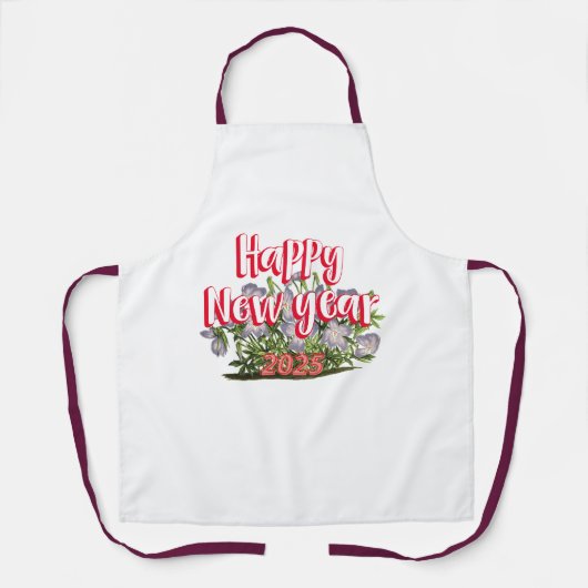 All-over Print Apron, medium Schort (Voorkant)
