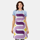 All-over Print Apron, medium Schort (Gedragen)