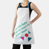 All-over Print Apron, medium Schort (Insitu)