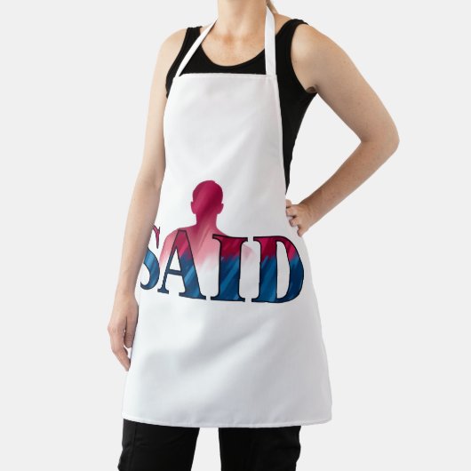 All-over Print Apron, medium Schort (Insitu)