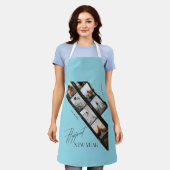 All-over Print Apron, medium Schort (Gedragen)
