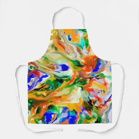 All-over Print Apron, medium Schort (Voorkant)