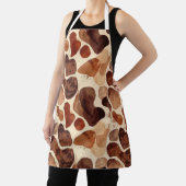 All-Over Print Apron, Medium Schort (Insitu)