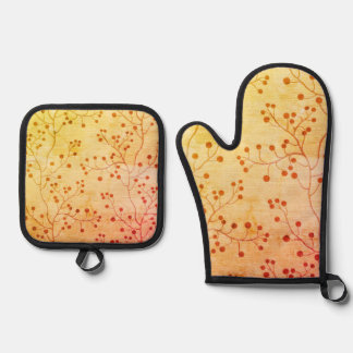 All-over Print Apron Ovenwant & Pannenlap Set