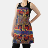 All-over Print Apron RED ROOSTER Schort (Insitu)