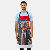 All-over Print Apron Schort (Gedragen)