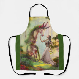 All-over Print Apron Schort