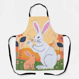 All-over Print Apron Schort