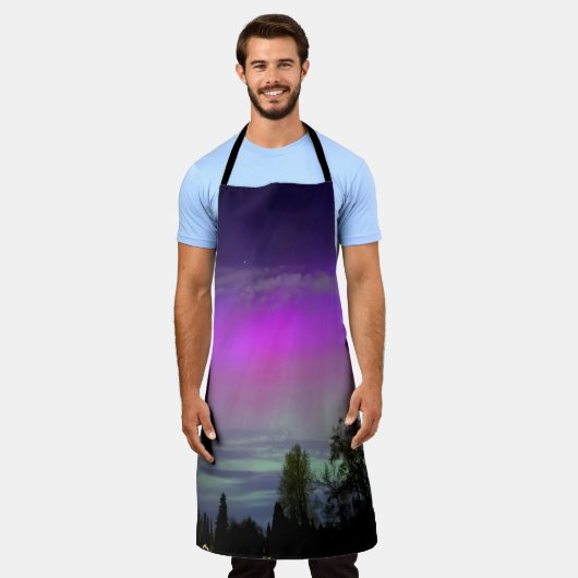 All-over Print Apron Schort (Gedragen)