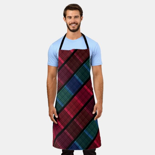All-over Print Apron Schort (Gedragen)