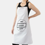 All-over Print Apron Schort (Insitu)