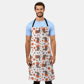 All-over Print Apron Schort (Gedragen)