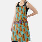All-over Print Apron Schort (Insitu)
