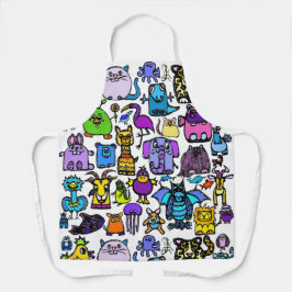 All-over Print Apron Schort