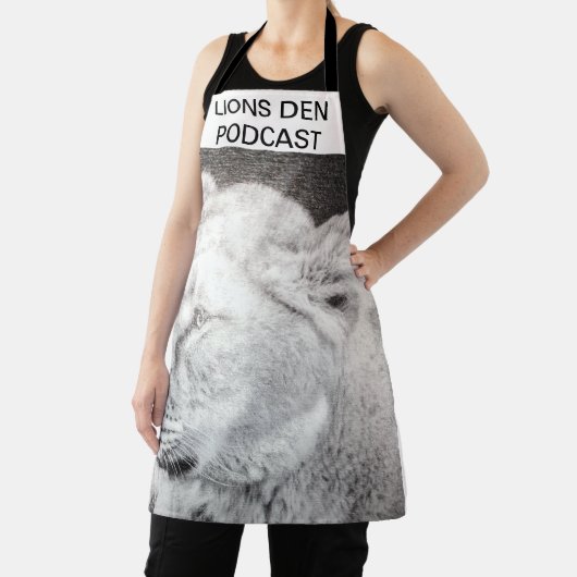 All-over Print Apron Schort (Insitu)