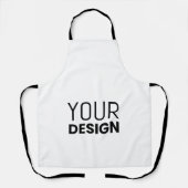 All-over Print Apron Schort (Voorkant)