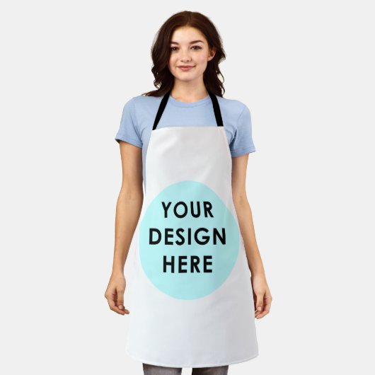 All-over Print Apron Schort (Gedragen)