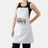 All-over Print Apron Schort (Insitu)