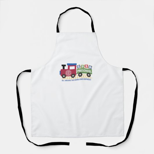 All-over Print Apron Schort (Voorkant)